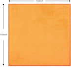 Tricol Clean 12 Pack Microfiber Cleaning Cloth 11.8x11.8inch - Streak-Free, Reusable Wipes for Glass, Kitchen, Car, Dusting - Absorbent & Lint-Free (Mixed Color 04, 11.8 x 11.8 in)