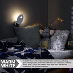 Sunlite Incandescent C9 Colored Night Light Bulb, 7 watts, 120 Volts, Intermediate E17 Screw Base, 2000 Rated Hours, Christmas-Lights Nightlight, Clear, 25 Pack