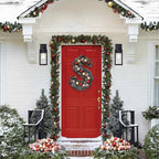 GRUENLICH Waterproof Large Outdoor Wall Lanterns, Modern Black Porch Sconces with Clear Glass Shade, E26 Socket Max 60W, IP65 Rated, Metal Frame, for Patio, Front Door, Entryway, 1-Pack