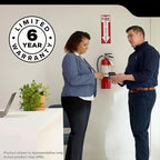 Kidde Commercial-Grade Fire Extinguisher for Office, Parking Garages, Rechargeable, 3A40BC