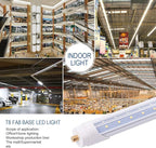 6-Pack 6FT 40W T8 LED Tube Light FA8 Single Pin Base Daylight White 6000k with Bright Dual-Row LED Chips 6 Foot LED Bulbs to Replace T8 T10 T12 Fluorescent Light, ETL Listed