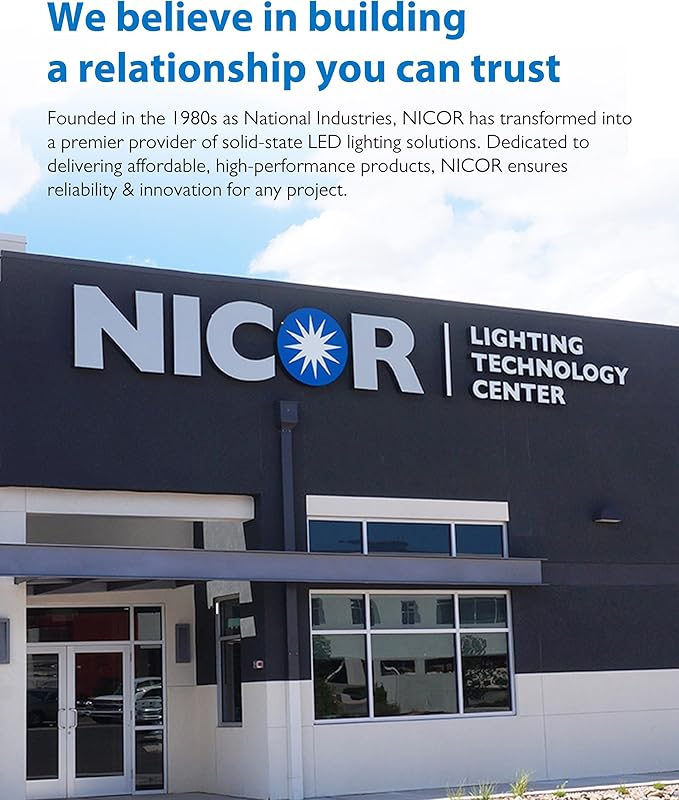 NICOR Lighting Recessed Ceiling Lights LED Downlight - 5/6 inch LED Recessed Light Fixtures - Selectable CCT 2700K-5000K, 918 Lumens, 10.3W - DLR56 LED Retrofit Ceiling Light, White Baffle, 12-Pk