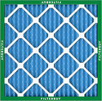 Filterbuy 14x14x1 Air Filter MERV 13 (MPR 1900) Health Defense Replacement (6-Pack), Electrostatic Pleated HVAC AC Furnace Filters, Made in USA (Actual Size: 13.75 x 13.75 x 0.75)