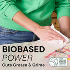 Seventh Generation All Purpose Cleaning Spray Surface Cleaner Lemon Chamomile scent Cuts Grease 23 oz, Pack of 4