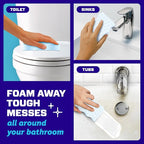 Mr. Clean Magic Eraser Foaming Sponge, All Purpose Cleaner, Dawn Cleaning Power, Ultra Foamy, 5ct