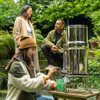 British Berkefeld Doulton 3.17 Gallon W9361137 Countertop Gravity-Fed Water Filtration System Using Ultra Sterasyl Ceramic Filter Candles