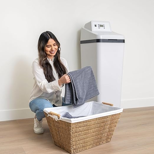 Kenmore Elite 520 Hybrid Water Softener & Whole House Filtration System – NSF-Certified 2-in-1 Softener + Filter – Great Tasting Drinking Water from Whole Home Softener