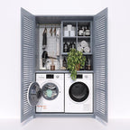 KoolMore FLW-3CWH Front Load Machine, 2.7 Cu. Ft, Space Saving Unit with 20-Minute Quick, 12 Washing Cycles, Quiet Inverter Motor [120V], Medium (24"), White