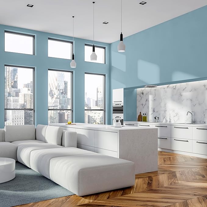 Rust-Oleum Color Spark Interior Paint and Primer in One, Matte, Peace of Mind, 1 Gallon