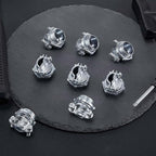 Blulu 50 Pcs Cable Connectors, Clamp Type Cable Connectors Conduit Clamp for Electric Wires Metallic Conduit Protect Cables Silver Zinc(3/4 Inch, 1/2 Inch)