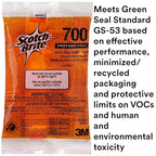 3M Scotch-Brite Griddle Cleaning, Quick Clean Liquid 700-40, 3.2 Oz Packet, 40/Pack, Heavy Duty, Cleans in 3-5 Minutes, for Baked on Food and Cooking Oils, Use on Hot or Cool Griddle