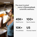 THORNE Iron Bisglycinate - 25 mg Iron Supplement for Enhanced Absorption Without Gastrointestinal Side Effects - NSF Certified for Sport - Gluten-Free - 60 Capsules