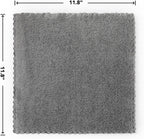 12 Pack Cleaning Cloth,Ultra Soft Absorbent Quick Drying Microfiber Cleaning rags,No scratches,Reusable,Washable,Lint Free Cleaning Towels for Kitchen,Window,Glass,car,11.8"×11.8",(Multicolor)