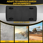 Tool Bag, Portable Tool Box Organizer Adjustable Shoulder Strap, Carry Tool Tote Heavy Duty Tool Storage Bag With Wide Mouth Double Zipper,Tool Bags for Men Mechanic Engineer Gift - L, Black