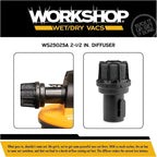WORKSHOP Wet/Dry Vacs 2.5" Muffler/Diffuser
