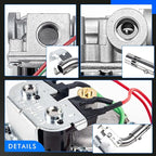 93844 & 91638 | RV Water Heater Solenoid Gas Control Valve w/Main Burner Tube Fit for Dometic Atwood 6 Gallon Water Heater GCH6-XX, GC6A-XX, GH6-XX, G6A-XX, GCH6A-XX, GC6AA-XX