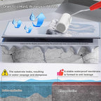 1 Gallon Gray Roof Sealant Waterproof, Elastomeric Roofing Coating Liquid Waterproofing Paint Adhesive, Solar Reflective Sealer for Outdoor Flat, Metal Roofs Leak Repair 4KG