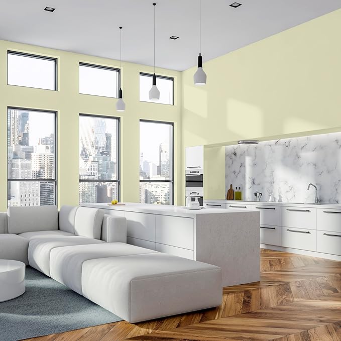 Rust-Oleum Color Spark Interior Paint and Primer in One, Matte, Frothy Matcha, 1 Gallon