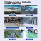 Concrete Crack Filler and Sealant, Quick Drying High Elasticity Cement Crack Filler, Waterproof Repair, Self-Leveling Concrete Slab Repair for Driveway, Patio (Black, 17.64 OZ)