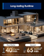 Tineco Wet Dry Vacuum Cleaners, Floor One Switch i5 Stretch Breeze 2-in-1 Cordless Vacuum for Multi-Surface, 20KPa Powerful Floor Cleaner Mop with Long Runtime