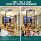 LED Light Bulbs A19 250 Watt Equivalent, Bright E26 LED Bulbs 3670LM Neutral White 4000K, 27W LED Corn Light Bulb Non-Dimmable 2-Pack