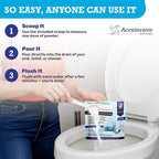 Drain Cleaner & Maintenance - Keeps Drains, Pipes, & Grease Traps Clean and Flowing Smoothly - Eliminates Odors - Non-Toxic & Pesticide-Free - Septic-Friendly - Made in USA