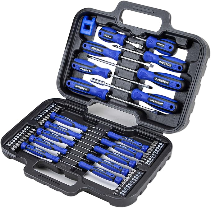 CARTMAN 59-in-1 Precision Screwdriver Set Professional Magnetic Repair Tool Kit for Small Machinery Office Equipment Computers