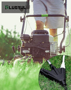 PLUGTUL 50FT Outdoor Extension Cord with Multiple Outlets, 14 Gauge, 3-Outlet, SJTW, 15A 14AWG 1875W SJTW, ETL Listed - Great for Garage, Garden and Home, Black