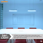 Sunlite 9-Inch F6T5/DL T5 Linear Fluorescent Lamp, 6 Watts, 210 Lumens, 6500K Daylight, Miniature G5 Bi-Pin Base, ROHS Compliant, High Performance Straight Tube, 10 Pack