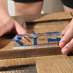 BETHEL Small Level Mini Bubble 90°/180°SpiritLevel,4 Inch Shatterproof Cross Check PocketLevel Picture Hanging Levels Tools for Machinist,Construction & Household