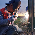 ARCCAPTAIN E6011 Welding Rod 3/32" 10LB Carbon Steel Welding Sticks Electrodes, Welding Rods ARC Welding Equipment