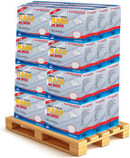 Premium White T-Shirt Cleaning Rags (600 lbs. Pallet 24x25 lbs. Compressed Box of Rags) – White Cotton Cloths for Cleaning, Staining, Painting, Oil, Grease & Dust Removal