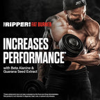 JNX SPORTS The Ripper! Shredding Thermogenic Fat Burner - Watermelon Candy 30 Servings | Advanced Fast Acting Thermogenic Pre-Workout, Appetite Suppressant for Men & Women