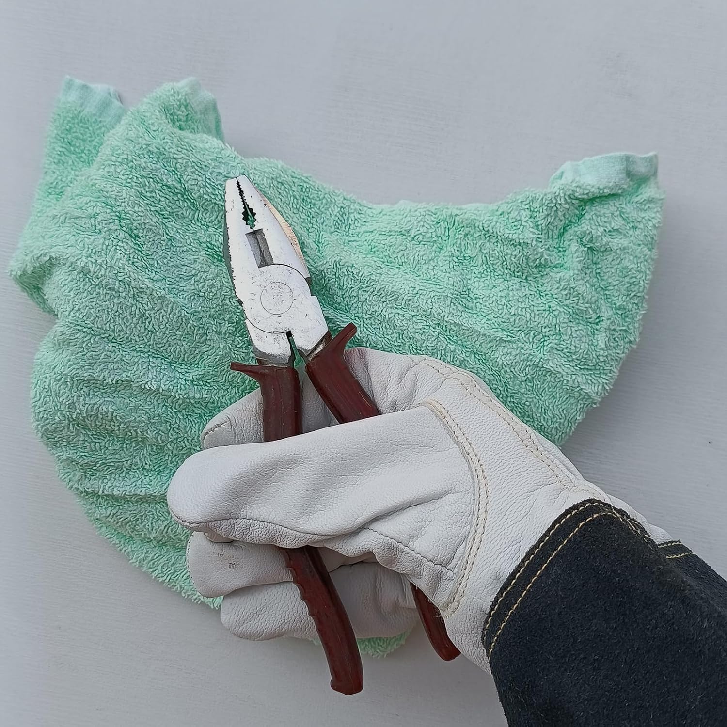 Recycled Color Terry Cloth Rags (600 lbs. Pallet - 60x10 lbs. Box) - Super Absorbent Cotton Towel Cleaning Rags for Garage, Shop Rags, Industrial Use & Housekeeping - Shop Rags Bulk