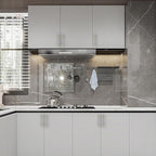 Asidrama 10 Pack 3.75 Inch(96mm) Gold and Brushed Satin Nickel Kitchen Cabinet Handles, Cabinet Pulls Kitchen Cabinet Hardware Cupboard Handles Drawer Pulls