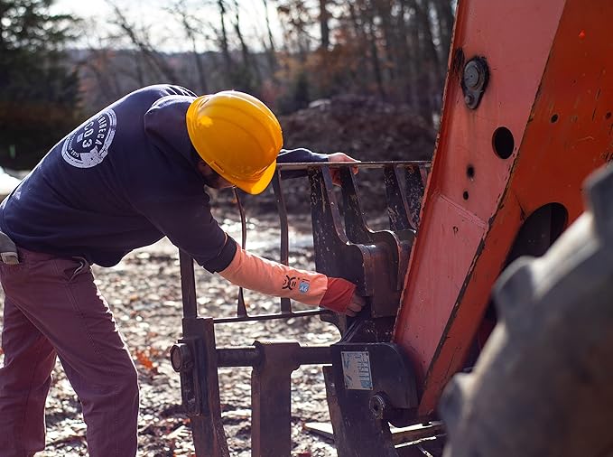 J H Cut Resistant Sleeves with Thumb Slot,ANSI Level A6,Arm Protection for Glass Handling,Machining,Metal Handling,18" 1pair