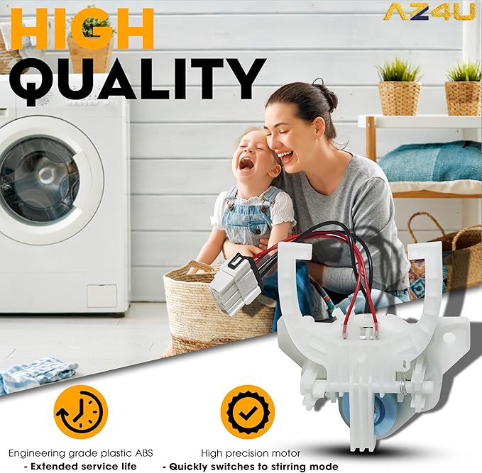 2025 New Upgraded for WH03X30517 GE Washer Mode Shifter Actuator & WH01X27538 GE Washer Belt & WH05X24185 Washing Machine Clutch & WH01X24434 Washer Spring Replaces AP7014559, WH05X25036, WH05X24435