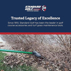 Standard Golf Garden Landscape Rake – 9” & 21" Head Garden Debris Rakes Combo | Elevate Your Outdoor Spaces with Precision and Efficiency | Ideal for Lawn and Garden Maintenance