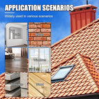 Waterproof Sealant - 35oz Water-Based Transparent Waterproof Coating, Invisible Water Proof Agent Indoor & Outdoor, Anti-Leakage Water Sealant for Roofs, Walls, Bathroom, Kitchen, Terraces, Garden