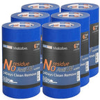 ADHES Upgrade Blue Painters Tape, Masking Tape for Painting 36 Rolls x 1.41 Inch x 60 Yards, Blue Paint Tape No Residue Outdoor Anti UV Multi Surface Use, Total 2160 Yards