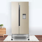 SEISSO Mini Fridge Stand Adjust Height 7"-8.2"-Large Adjustable Washing Machine Stand with 4 Adjutable Feet, Load Capacity 770LB. Refrigerator Stand, Washer and Dryer Pedestals Stand for Home Appliance Width 23"-32"