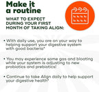 Align DualBiotic, Prebiotic + Probiotic for Women and Men, Help Nourish and Add Good Bacteria for Digestive Support, Natural Fruit Flavors, 90 Gummies