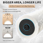 WINGSOL Under Sink Water Filter System with Faucet, Anti-Clogged Design, Reduces PFAS, Lead, Chlorine, Bad Taste, Sediment, NSF/ANSI 42&53, 8K Gallons, Easy Installation, Brushed Nickel Faucet