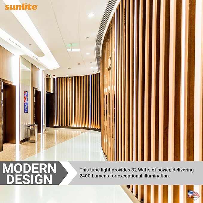 Sunlite CFL Plug-in PLT 4-Pin Triple Tube Light, 32 Watts, 4-Pin GX24q3 Base, 2400 Lumens, 3000K Warm White, 10 Pack