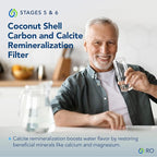 Kind Water 6-Stage Reverse Osmosis Drinking Water System with Chrome Faucet (Oil Rubbed Bronze)