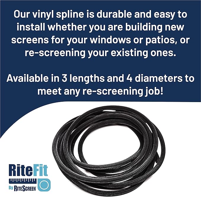 Window Screen Spline (300' x .220")