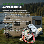 92089 GC10A-4E RV Water Heater Gas Valve Compatible with 10 Gallon Models (G10-1E G10-3E GC10-1E GC10A-2E GCH10A-3E GC10A-3E GC10A-4E) 93844 93870 93321 92078 93869 Valves Parts Assembly