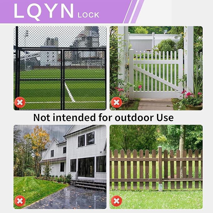 Combination Lock, LQYN Standard Dial Combination Lock, Pack of 48; Purple Turnplate, 2 in. Wide, Fixed Three Digital Combination, for School, Gym & Locker, Toolbox, Gate