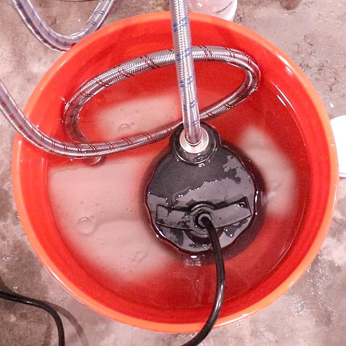 DrainX Tankless Water Heater Flush Kit with Gallon of Certified Liquid Descaling Solution for 4 Uses and 1/6HP Extra Strength Pump