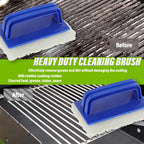 5 Pack Electric Cleaning Brush Pad Kitchen Bathroom Household Cleaning Pad Swimming Pool Wall Cleaning Brush Heavy Duty Griddle Scrubber Scouring Pad and 1 Pack Handle kit(White)